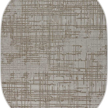 Безворсовый ковер SZ5350A2O OVAL 34 Циновка Тпе