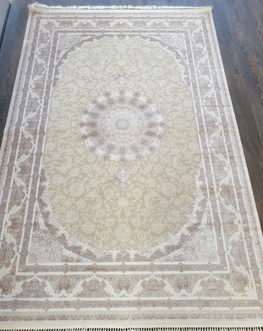 Ковер турецкий 0932A SHIMAL (Акрил - Полиэстер, кремовый)