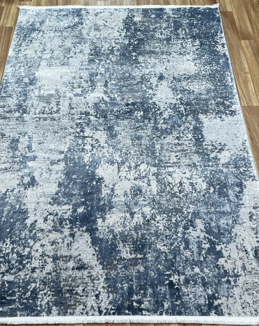 Ковер турецкий AK26A INVISTA (Акрил, синий, серый)