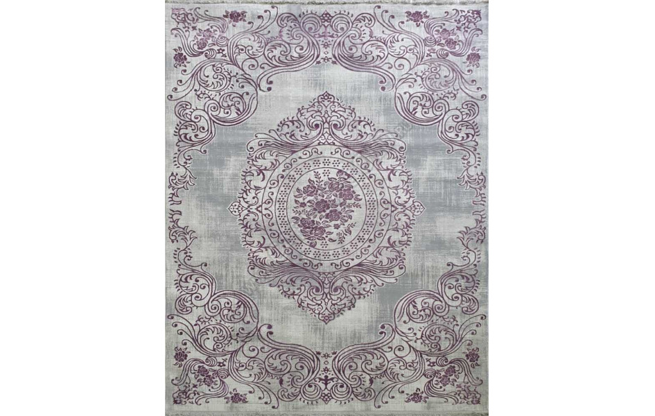 Турецкий ковер Amatis Lux 36560A STAN GREY / LILA