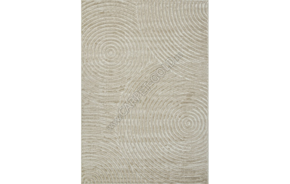 Ковер D798AP - BEIGE / BEIGE - Прямоугольник - коллекция JUNO