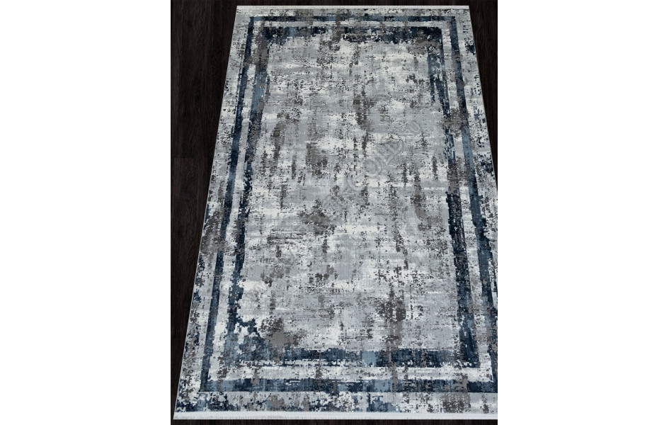Ковер SI053G - GREY / GREY - Прямоугольник - коллекция LISSABON