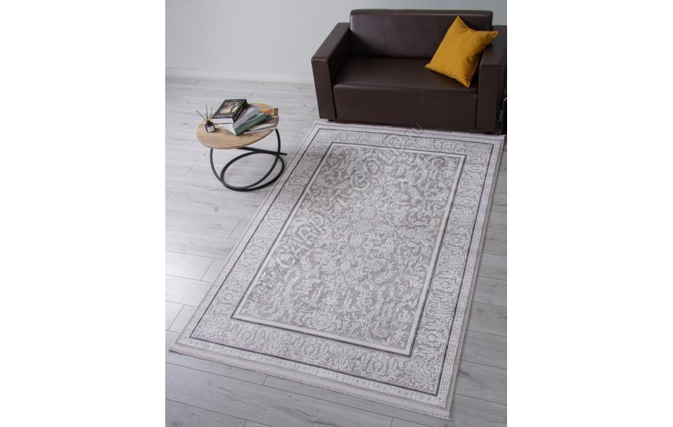 Ковер 32229A - GREY / WHITE - Прямоугольник - коллекция ANATOLIA